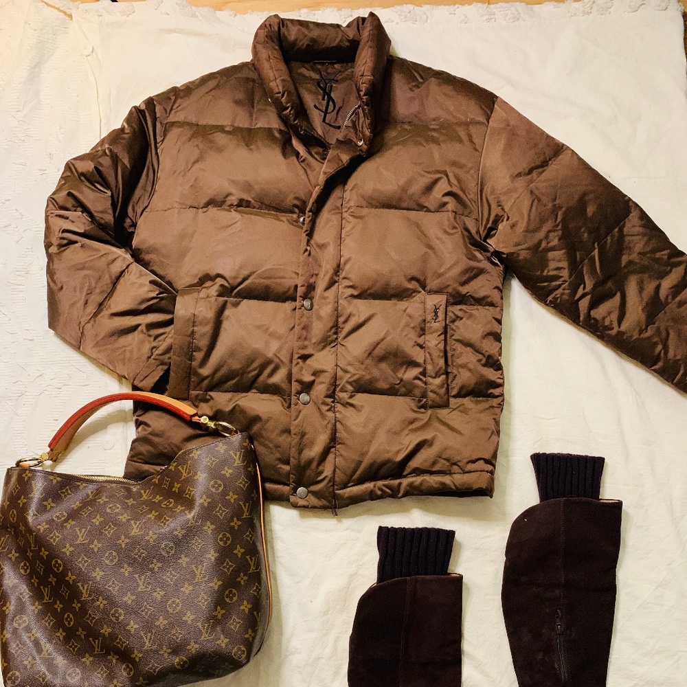 Yves St Laurent Puffy Jacket - Sz 10